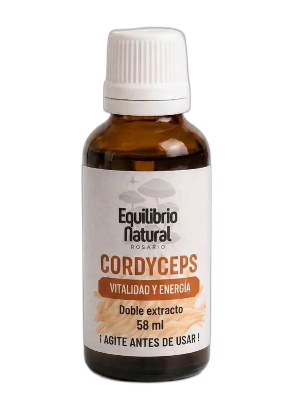 Frasco de Cordyceps — doble extracto líquido 50 ml