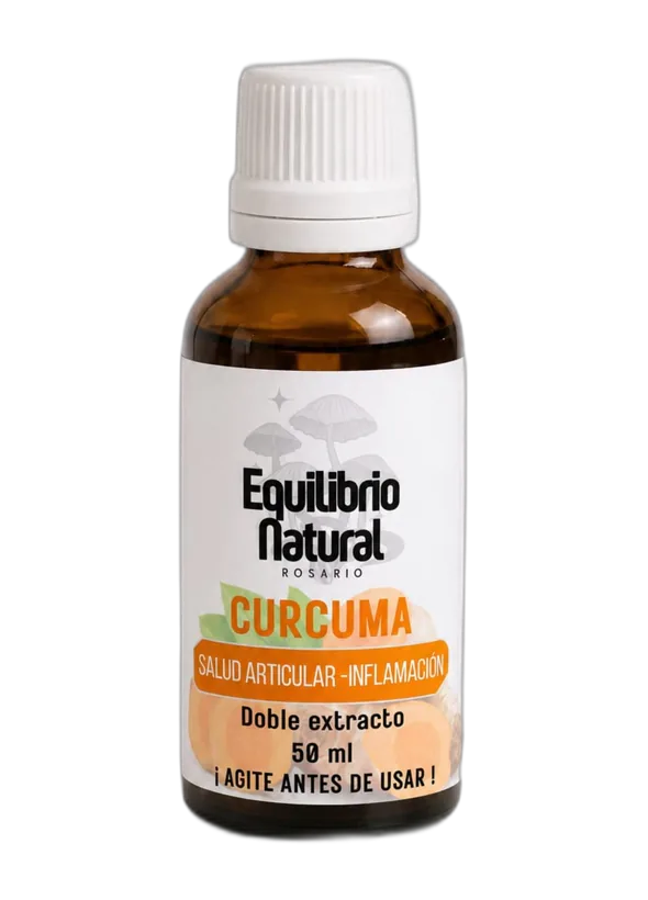 Frasco de Cúrcuma — doble extracto líquido 50 ml