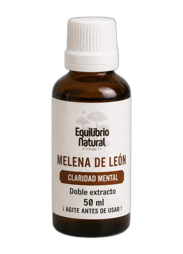 Frasco de Melena de León — doble extracto líquido 50 ml