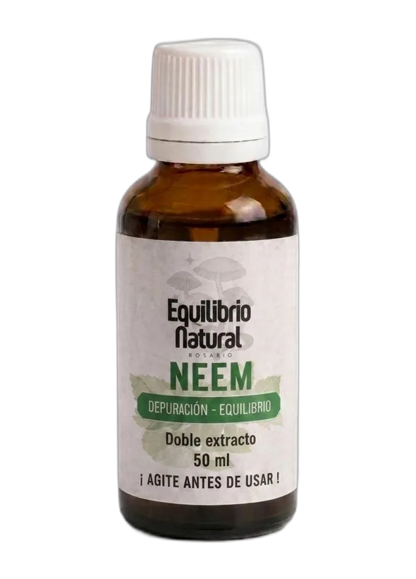 Frasco de Neem — doble extracto líquido 50 ml
