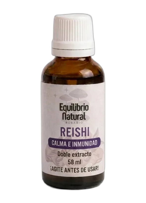 Frasco de Reishi — doble extracto líquido 50 ml