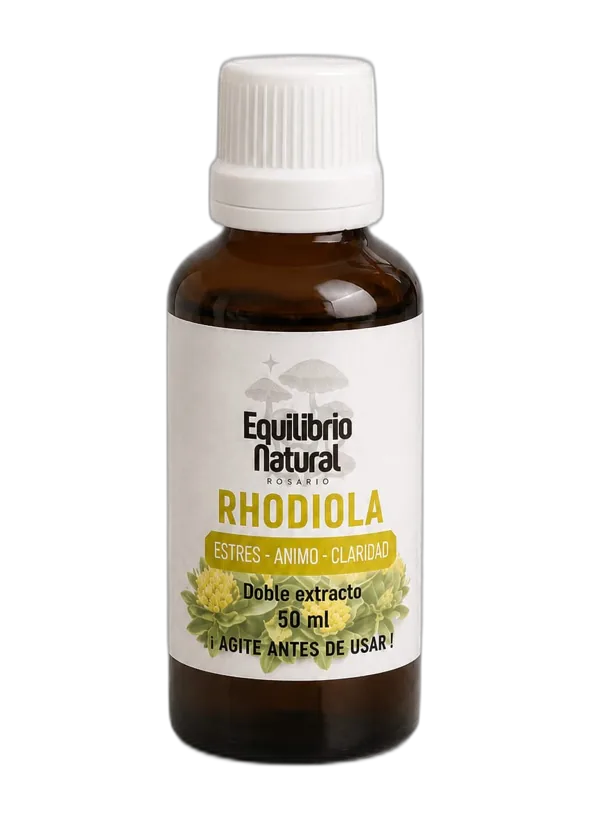 Frasco de Rhodiola — doble extracto líquido 50 ml