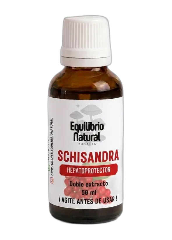 Frasco de Schisandra — doble extracto líquido 50 ml