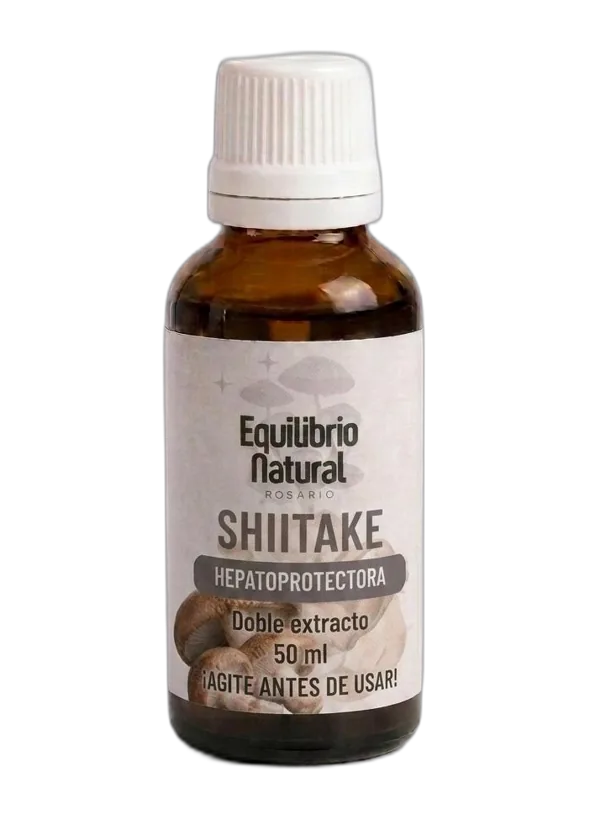 Frasco de Shiitake — doble extracto líquido 50 ml
